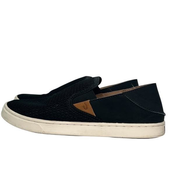 OluKai PEHUEA Slip On Loafers Sneaker Blue Mesh Womens SZ 7.5 Shoes Comfort - Picture 5 of 11